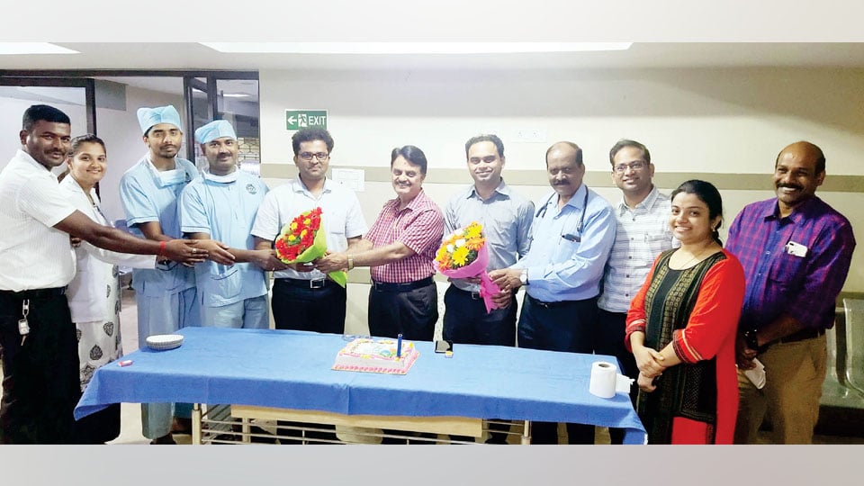 Doctors’ Day celebrated at DRM Multi-speciality Hospital