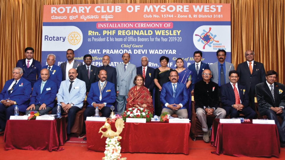 Pramoda Devi Wadiyar lauds Rotary’s service orientation