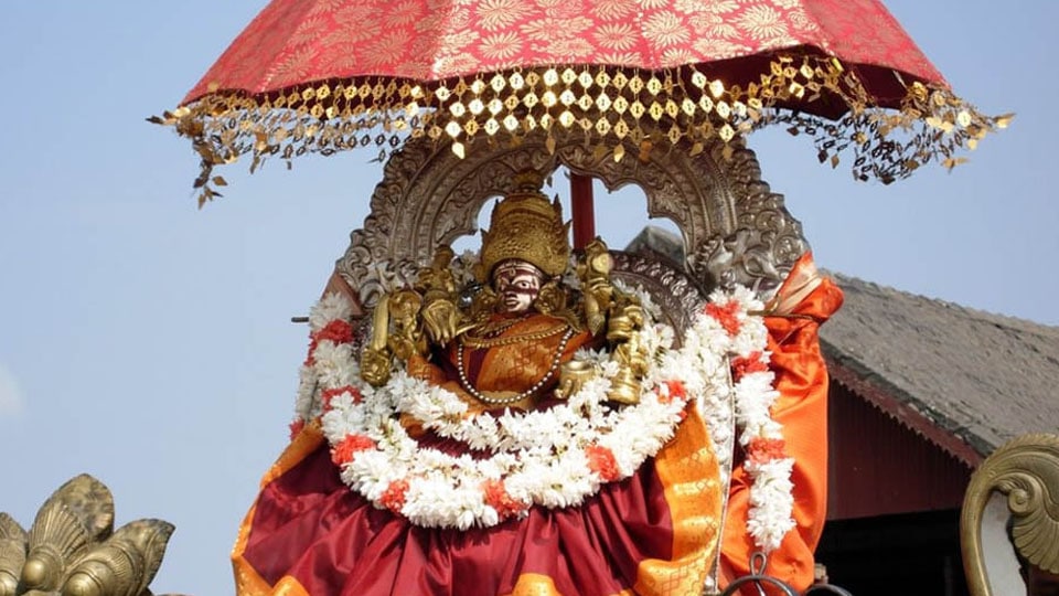 Chamundeshwari Puja Mahotsava begins