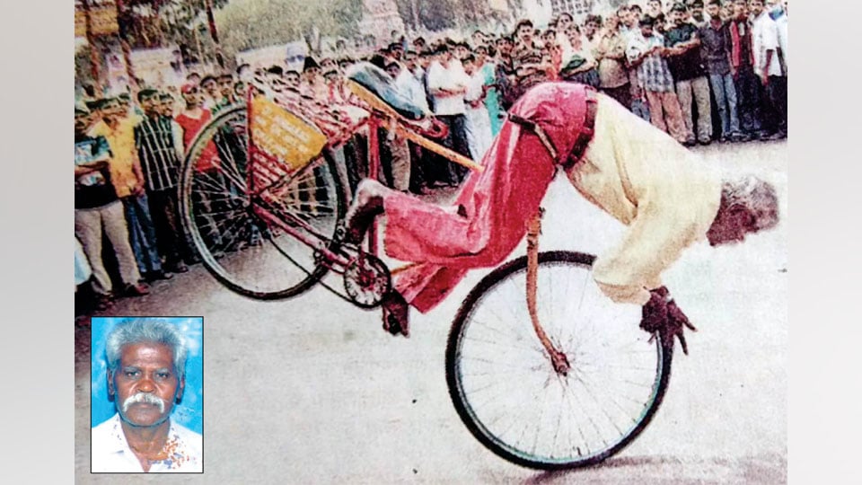 ‘Cycle Circus’ Nagaraju passes away