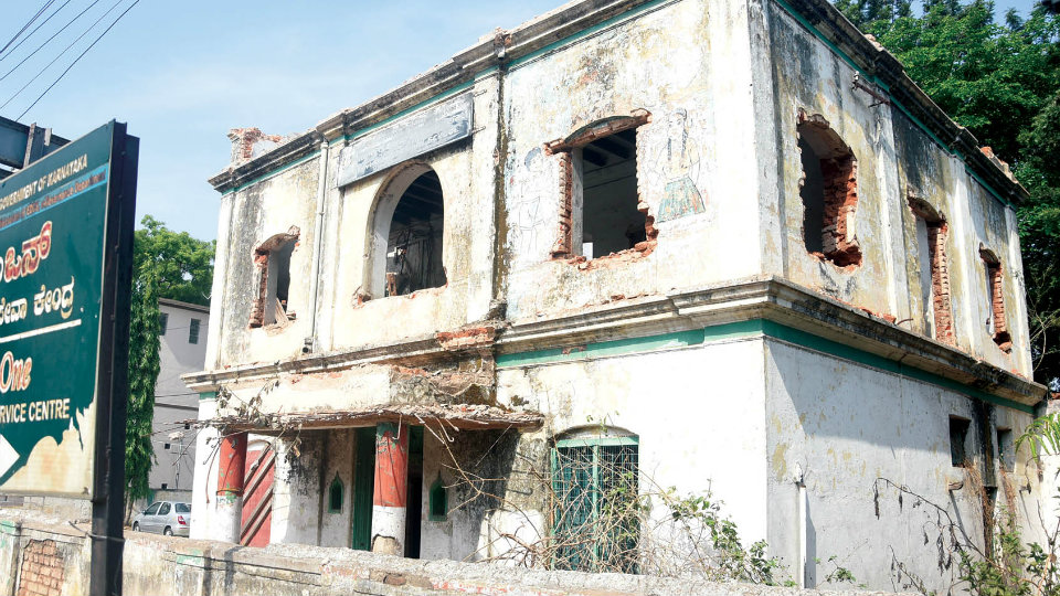 Century-old School building demolished at Ittigegud