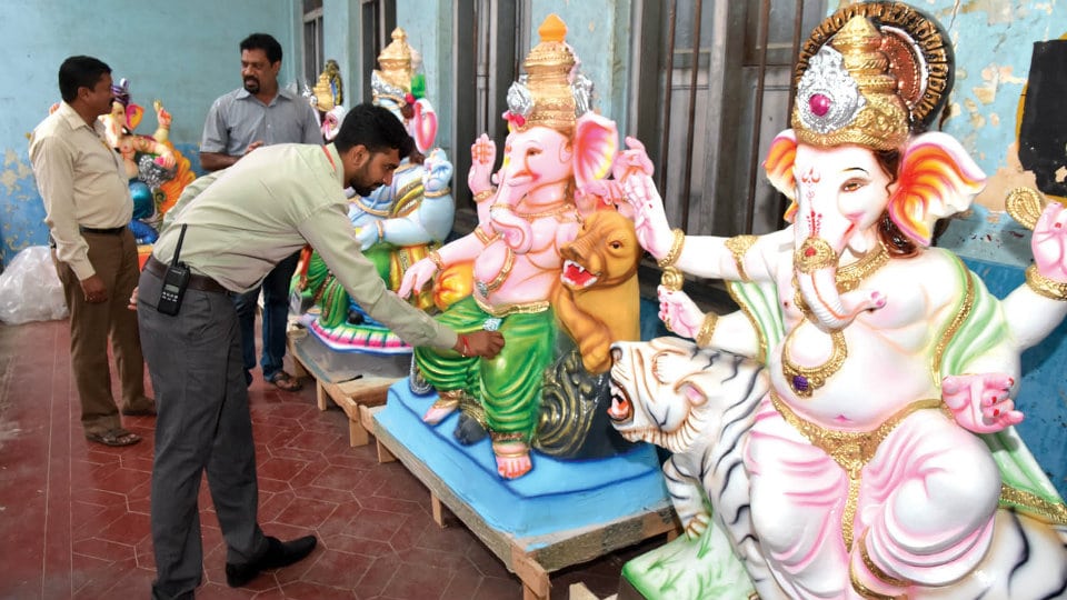 PoP Ganesha idols seized