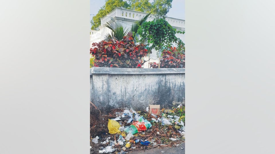 Garbage menace haunts heritage house in Lakshmipuram