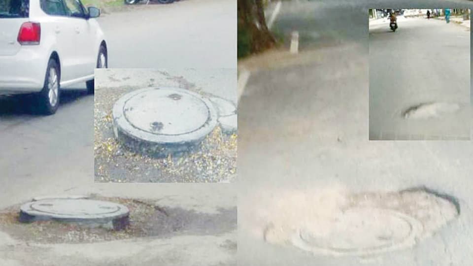 Level the manholes to make roads safe for motorists