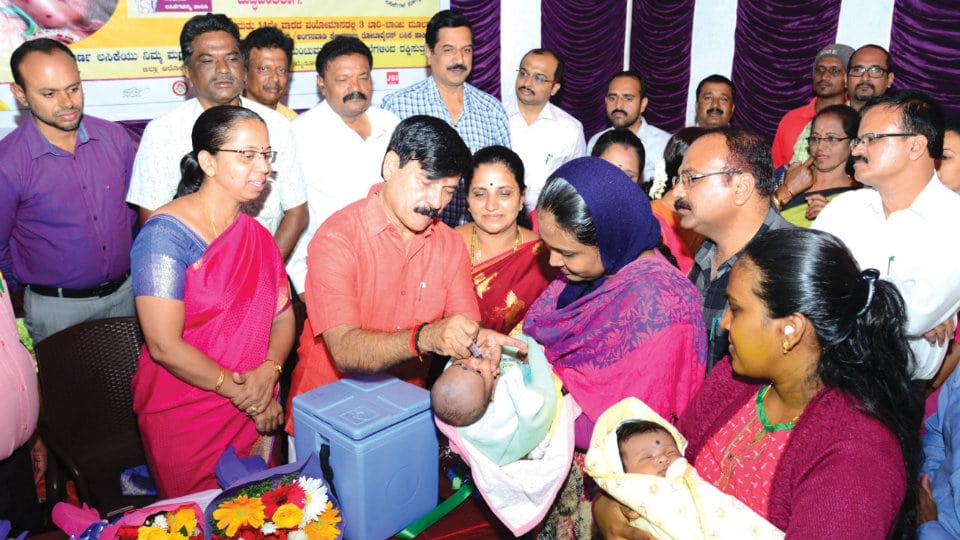 Rotavirus immunisation drive launched in city