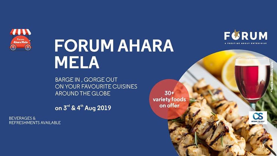 Forum Ahara Mela on Aug. 3 and 4