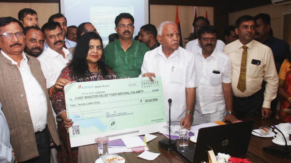 Rs.100 crore immediate relief for Kodagu: CM