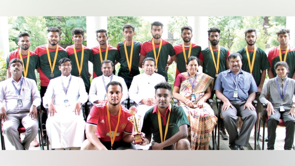 Excels in Football Tournament