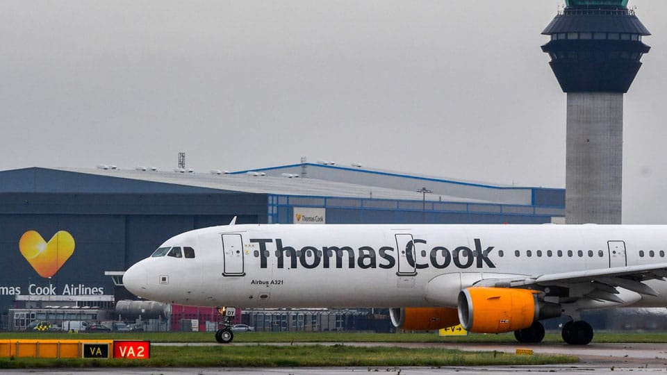 Travel firm Thomas Cook shuts, holidaymakers stranded