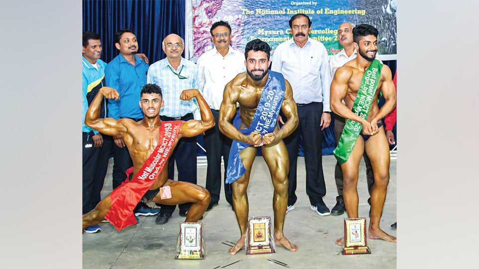 Title winners at Inter-Collegiate  Best Physique Championship