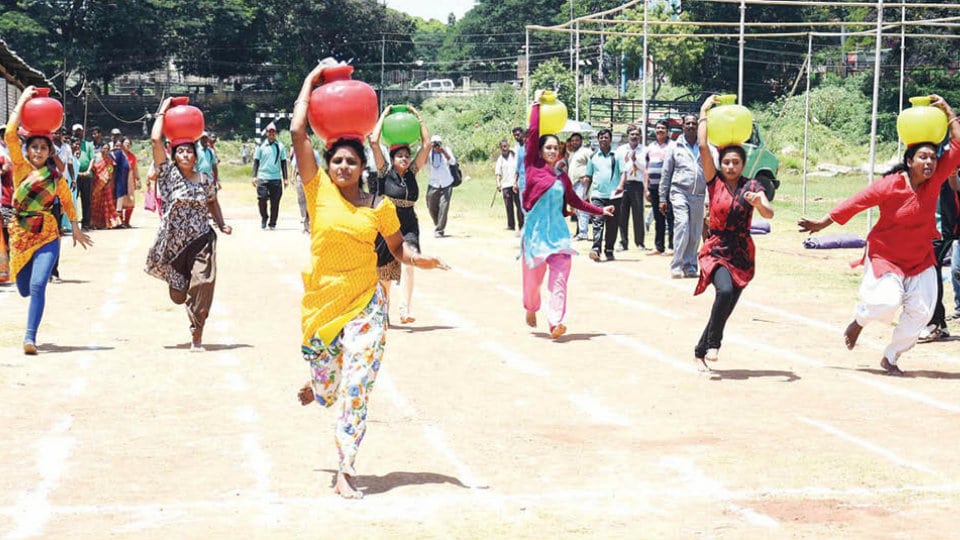 Dasara Sports for farmers at Varuna on Sept.26