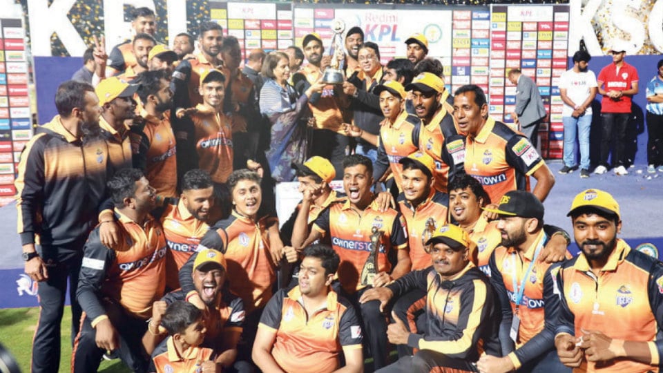 Hubli Tigers win maiden KPL title