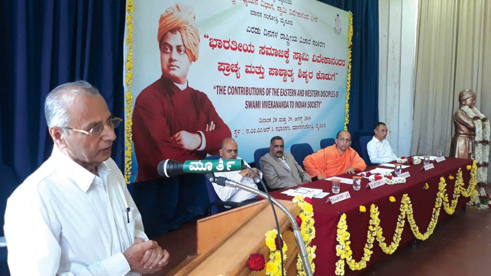 ‘Great contributions from Swami Vivekananada’s Western disciples’