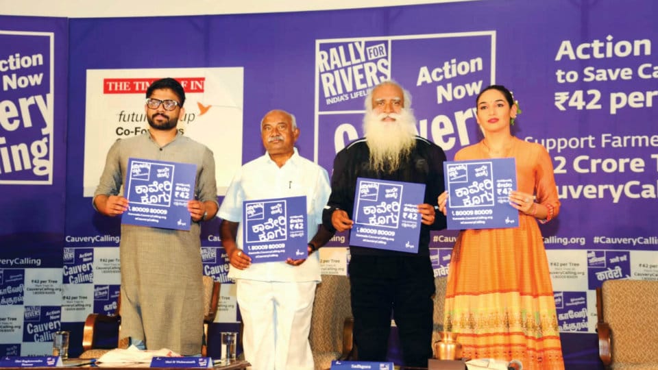 ‘Cauvery Calling’ campaign at Hunsur
