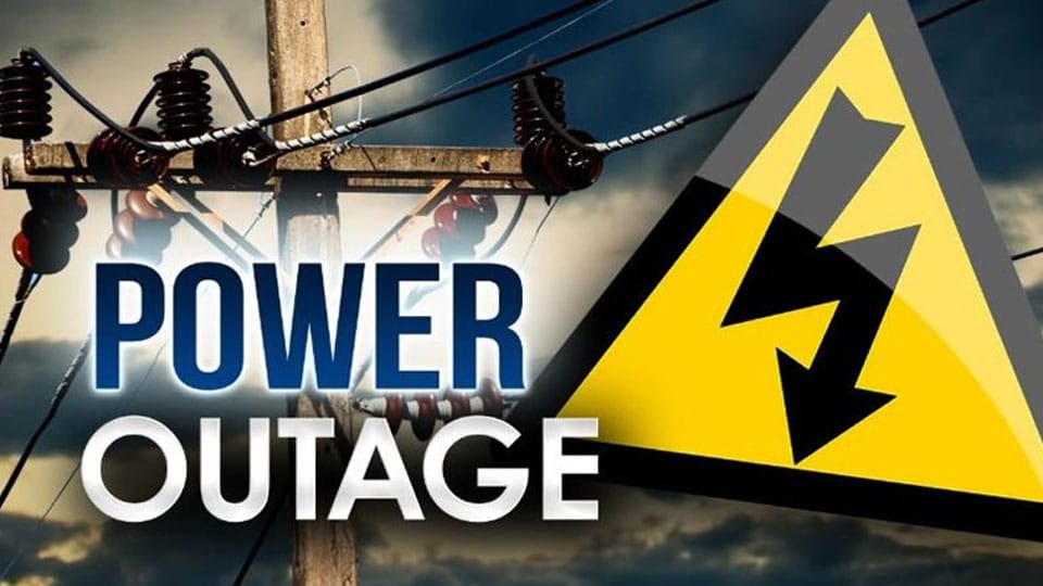 No power supply in various parts of city and villages tomorrow