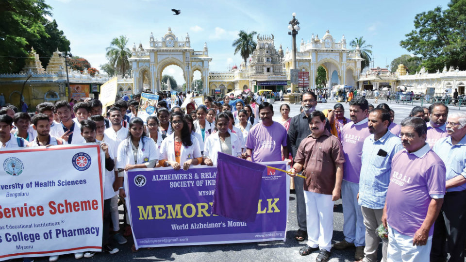 ‘Memory Walk’ marks World Alzheimer’s month