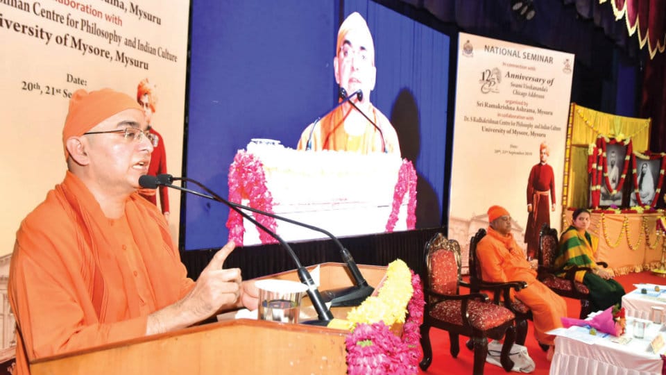 Swami Vivekananda’s Chicago address an awakening to new age: Hampana