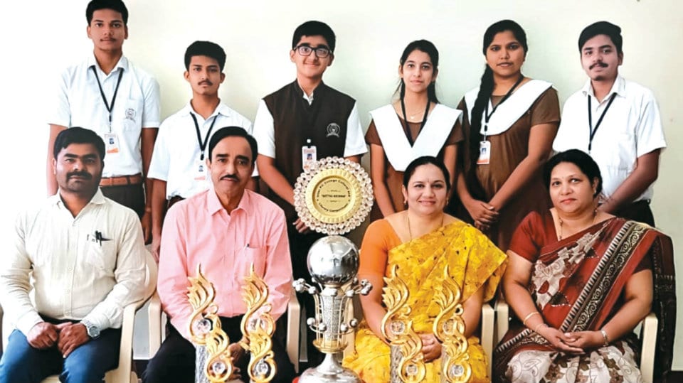 Prize winners in Inter-Collegiate Contests