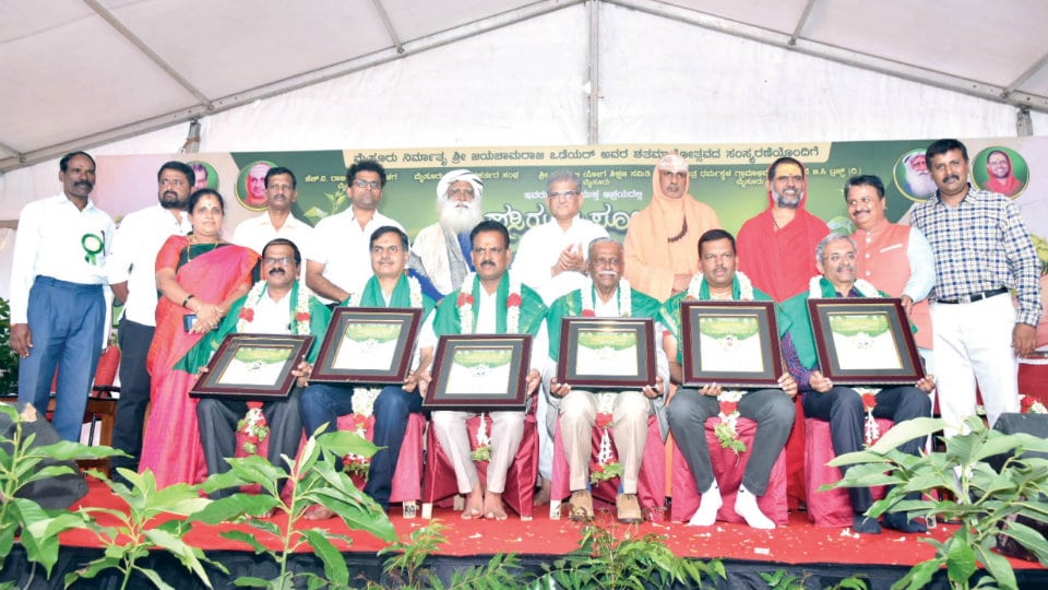 Parisara Poshaka awardees