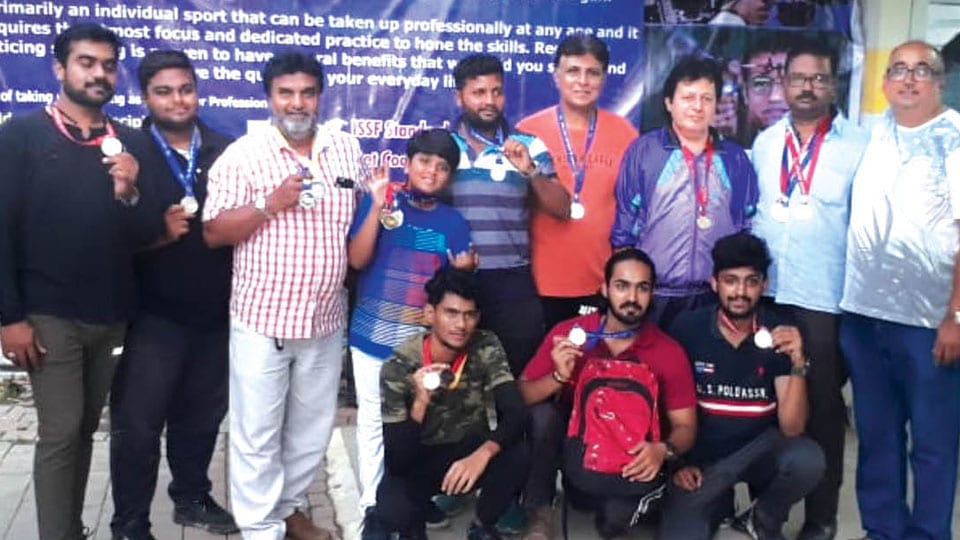Open Shooting Competition at Bengaluru: 26 medal haul for Mysuru