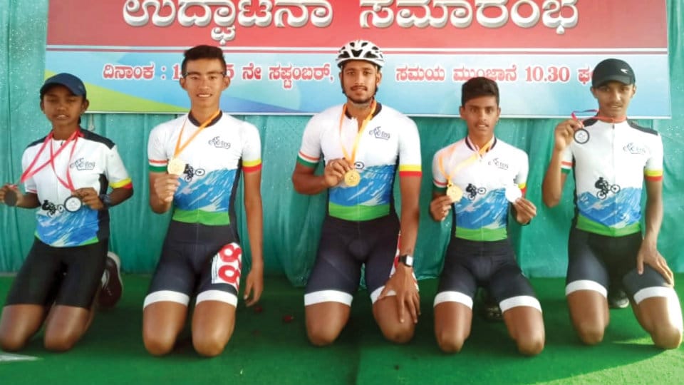 City cyclists shine in State-level Championship