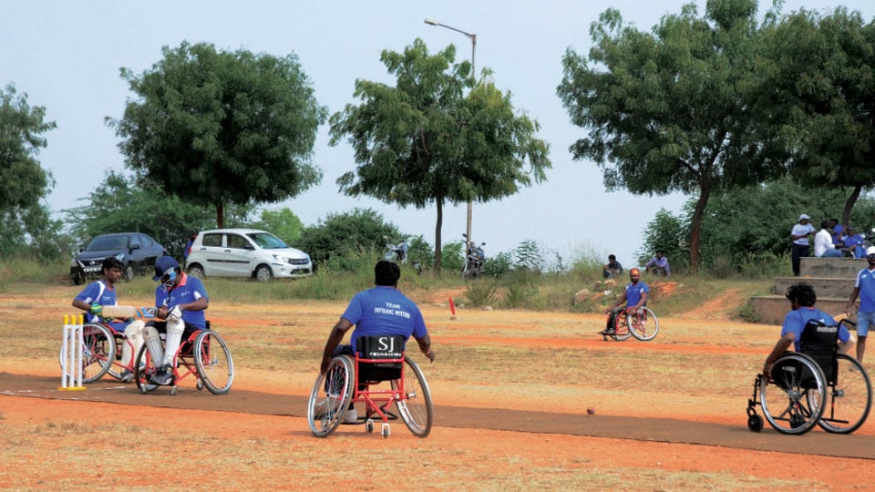 Wheelchair Cricket Tournament tomorrow
