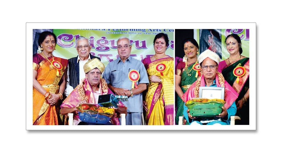 Veteran artistes honoured