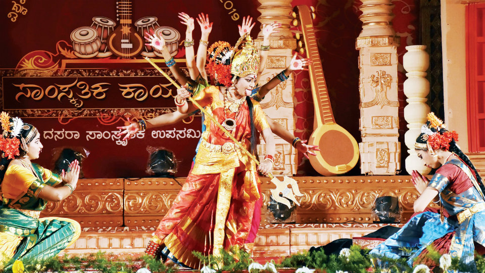 Mahishasura Mardini ballet at Mysore Palace