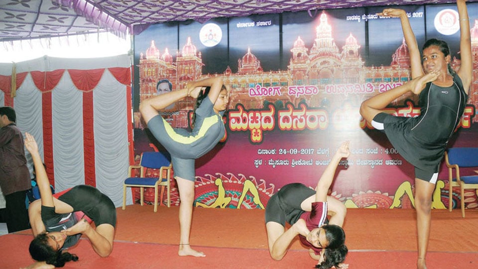 State-level Dasara Yoga Contest Begins