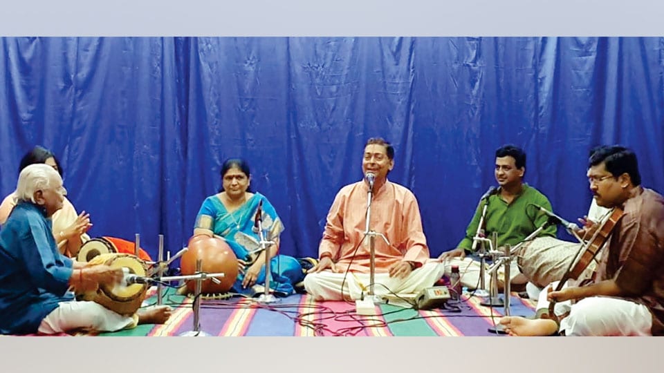 Unique Concert by Mridanga Maestro Nonagenarian Padma Shri Vid. Murthy