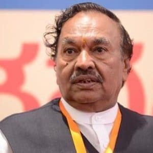 BJP most likely to expel K.S. Eshwarappa?