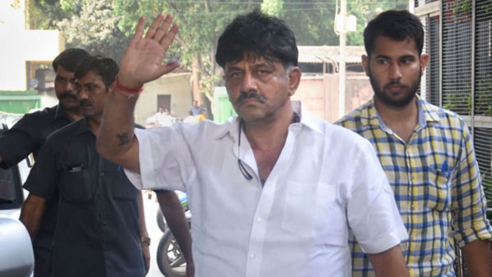 D.K. Shivakumar’s bail plea adjourned to tomorrow