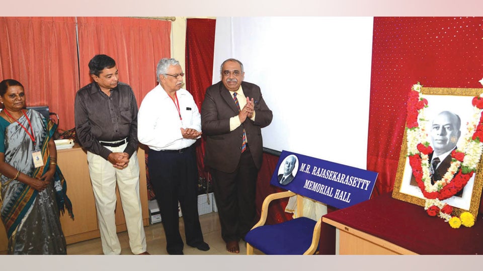 Prof. Rajasekhara Setty should be credited for taking Zoology Dept. to greater heights: VC