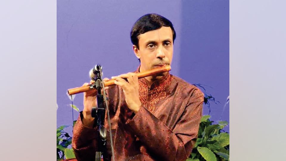 Flautist Vidwan Vamshidhar to perform in Canada on Nov. 2