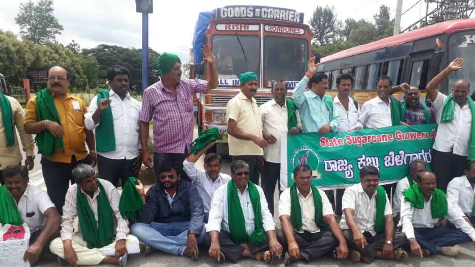 Opposing Regional Comprehensive Economic Partnership: Farmers block Mysuru-Najangud Highway, taken into preventive custody