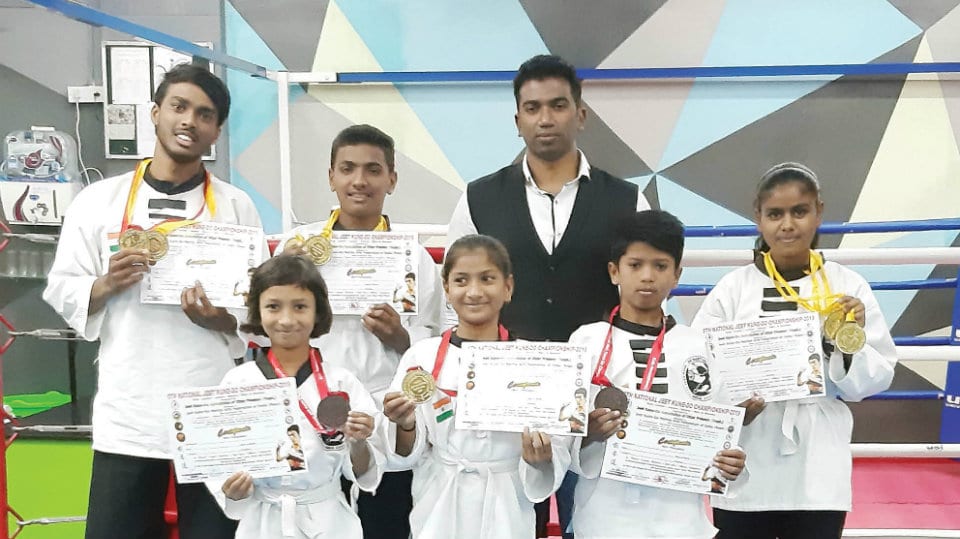 Medal-winners in National-level Jeet Kune-Do Championship