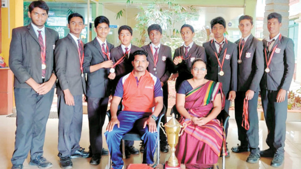 Winners in Inter-School Kabaddi