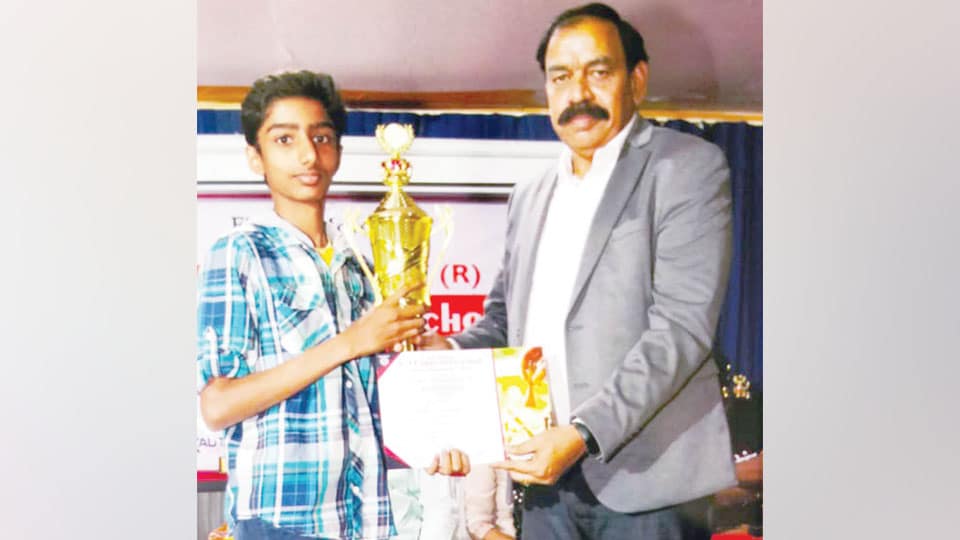 First Move Inter-School Chess: Shivanth triumphs in U-17 category