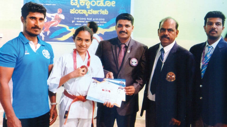 Excels in Dasara Karate Competition