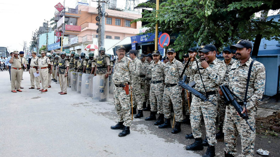 Ram Janmabhoomi-Babri Masjid Case: Mysuru peaceful; Police to keep vigil till Monday