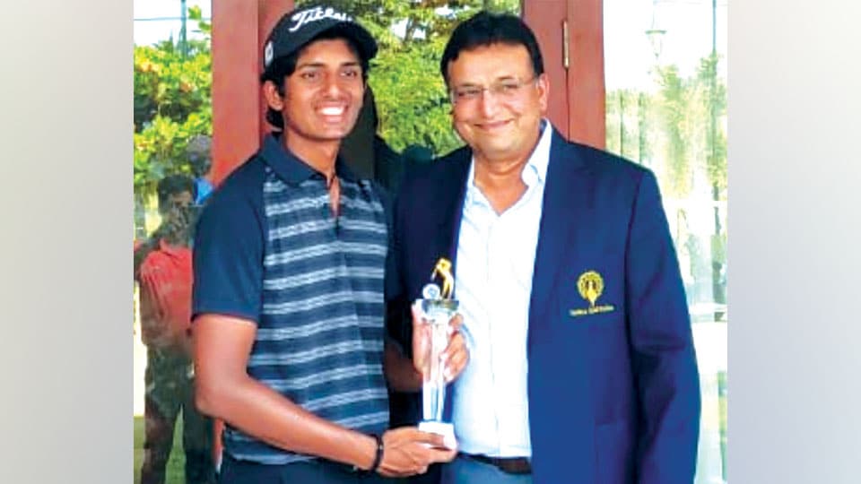 IGU Gujarat India Golf: Aryan wins maiden amateur title