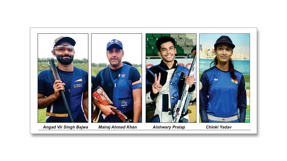 Indian shooters nail record 15 berths for Tokyo Olympics