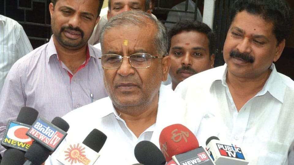 G.T. Devegowda asserts people of Hunsur are with his family