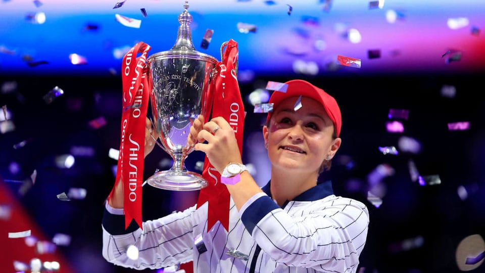 Barty wins WTA finals: Scoops richest prize in tennis history
