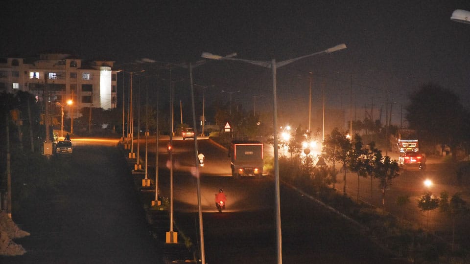 Ring of Darkness: Outer Ring Road lights turned off again
