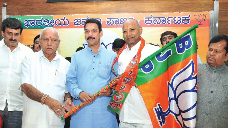 Ghar Wapsi for former MP C.H. Vijayshankar
