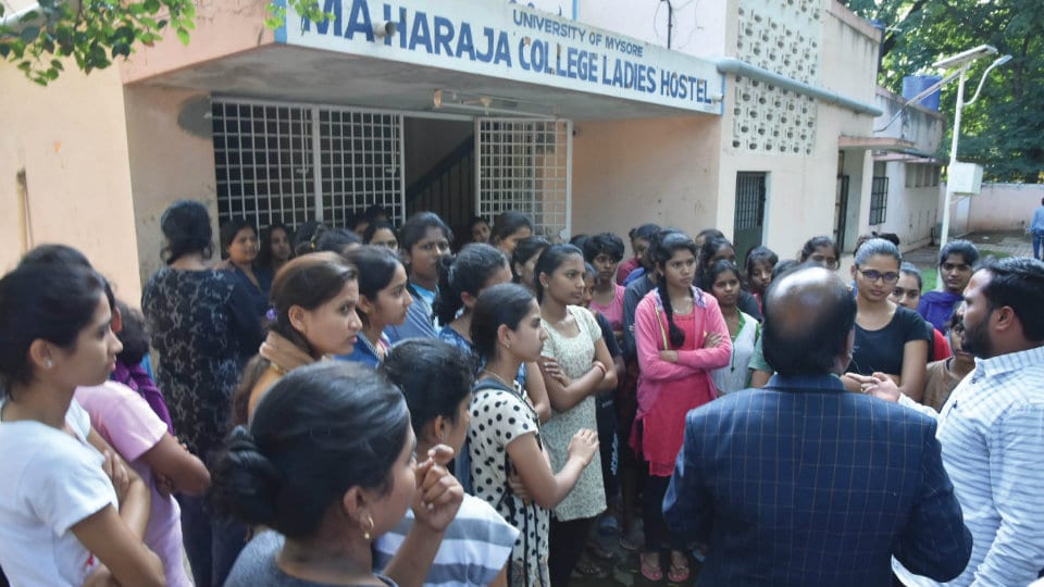 Mysore University students seek better hostel facilities