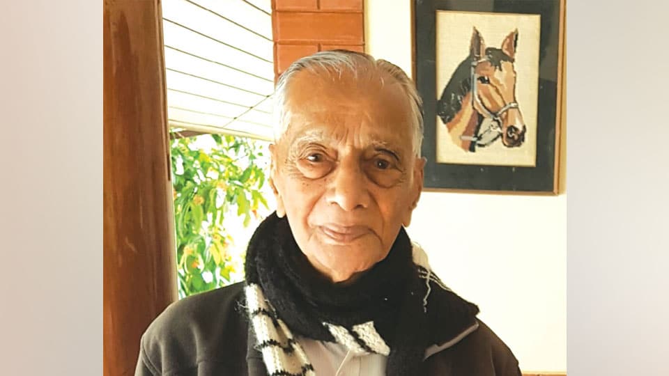 MRC member M.B. Chinnappa dies at 103