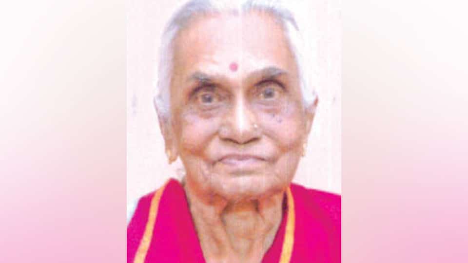 Mahila Sadana Founder-Secretary H.N. Janaki passes away