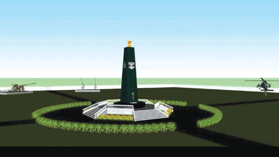 Rs.50 lakh released for War Memorial in city